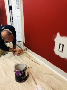 painting the 2019 color of year wall